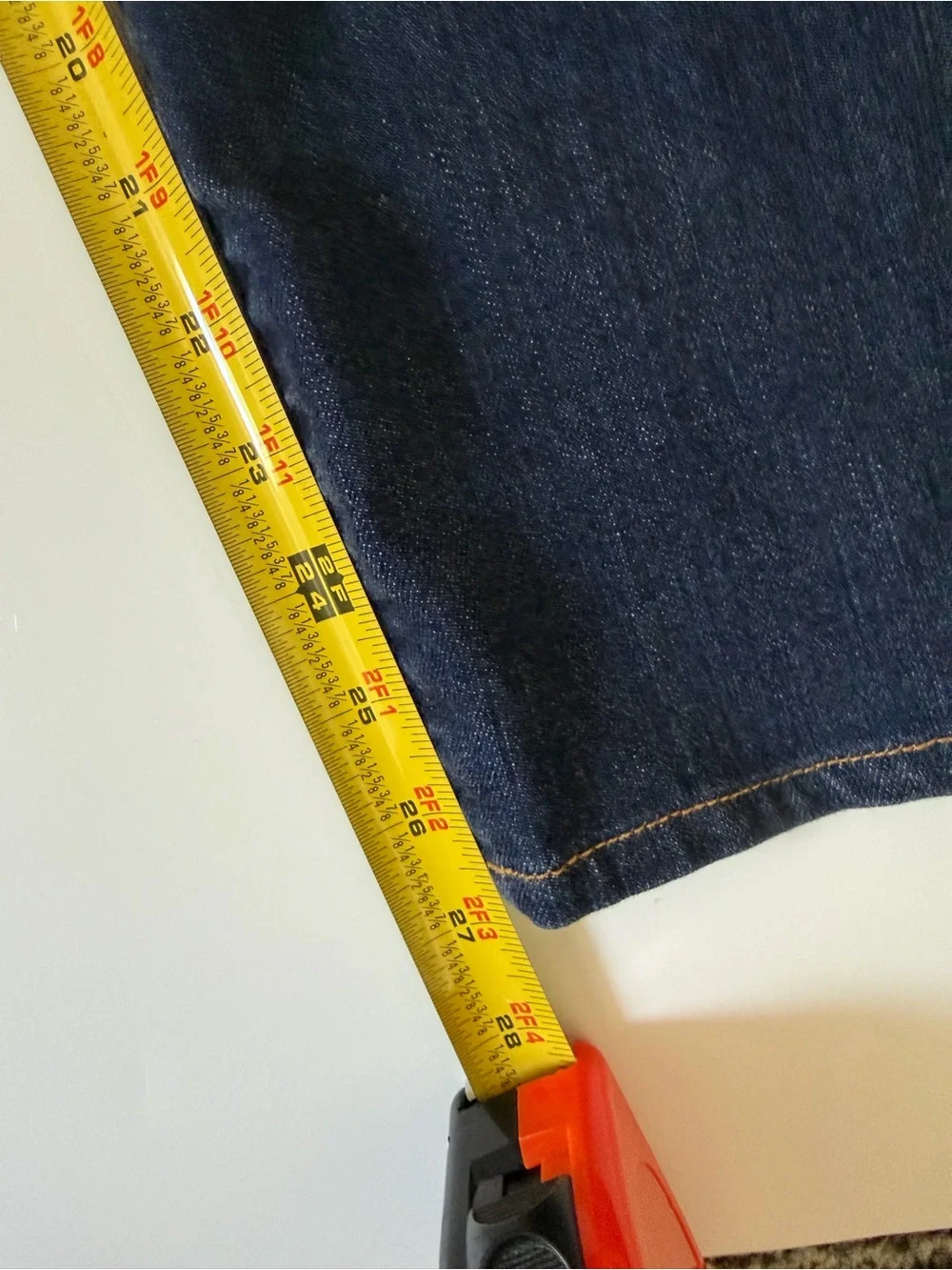 AG Adriano Goldschmied Men's Dark Blue Bootcut Jeans